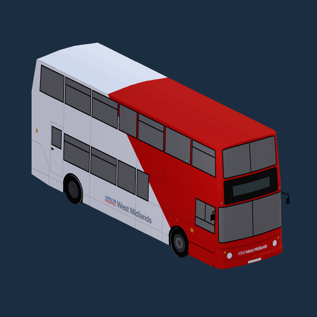 NXWM (Red & White Livery) B7TL Alexander ALX400
