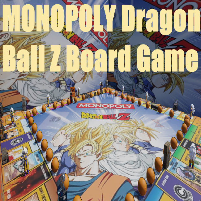 Dragon Ball Z MONOPOLY Board Game