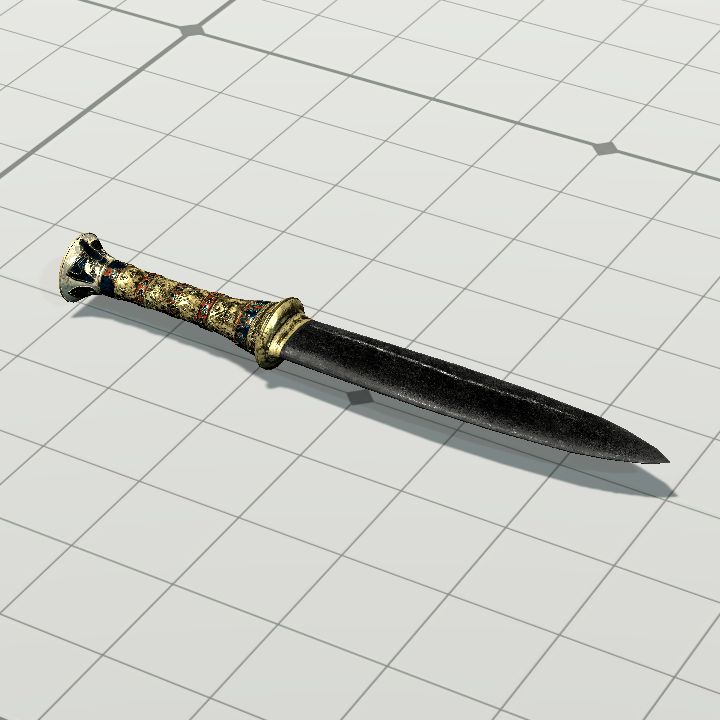 Dagger, Meteoric (Egyptian)