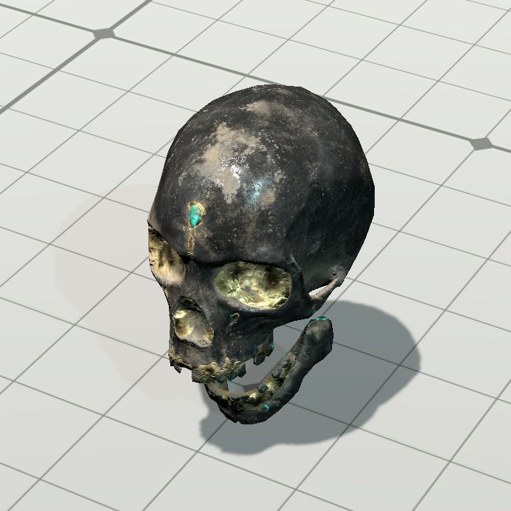 Skull, Cursed
