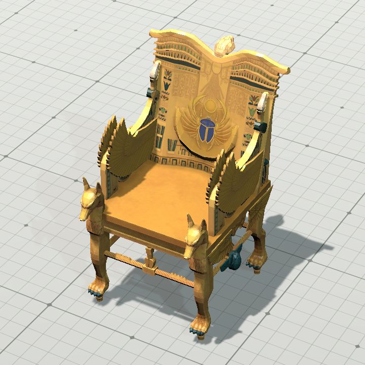 Throne, Egyptian