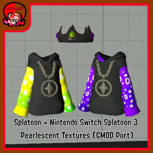 Splatoon - Nintendo Switch Splatoon 3 Pearlescent Textures (GMOD Port)