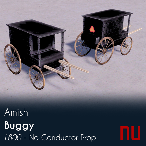 Amish Buggy (No Conductor) | Prop