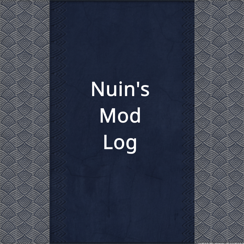 [LIB/MOD] Nuin's Mod Log