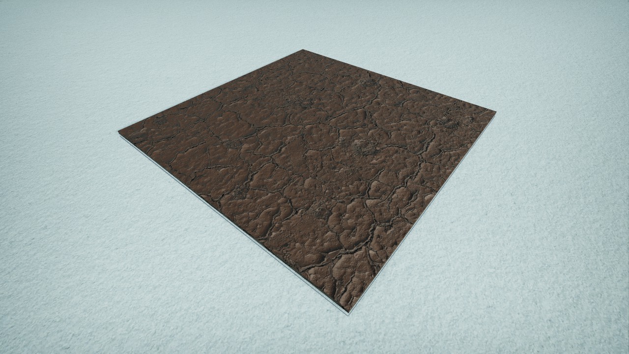 [Pix] Cracked Mud Ground Texture (Colorable)