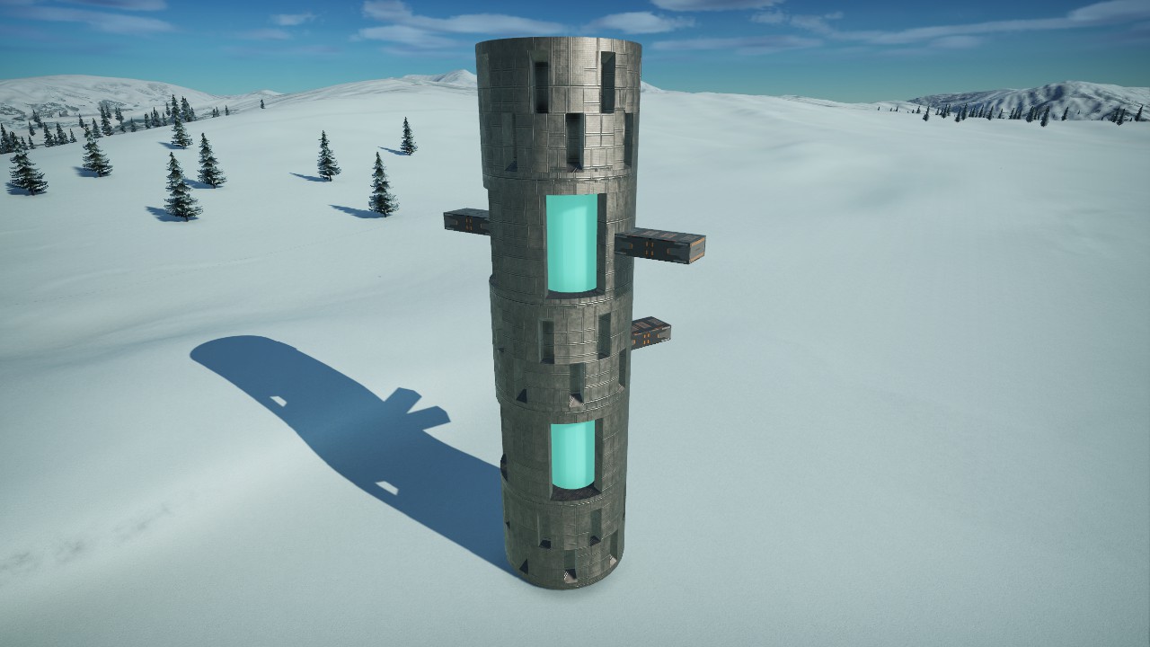 [Pix] Generator Tower (Animated, Colorable & Lit)