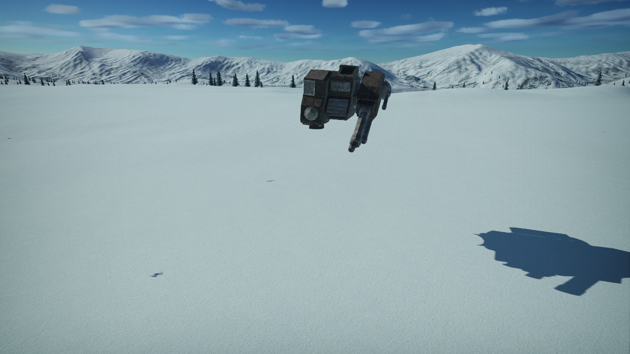 [Pix] Giant Mech Patrolling Top Left (Animated)