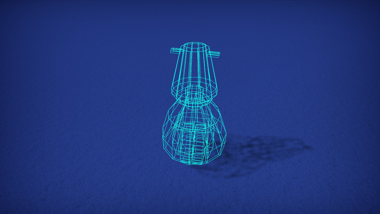 [Pix] Hologram - D415-Y Assembling Body (Animated, Colorable & Lit)