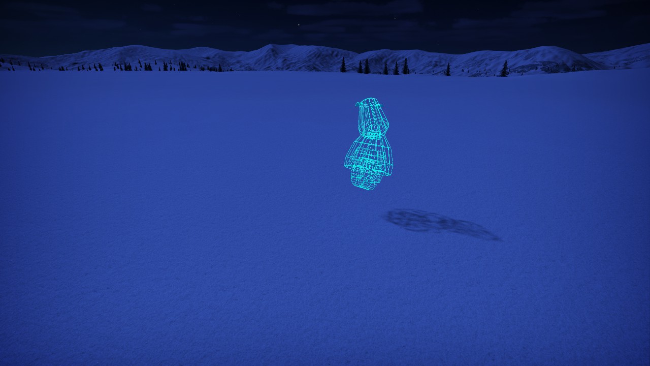 [Pix] Hologram - D415-Y Pulled Body (Animated, Colorable & Lit)