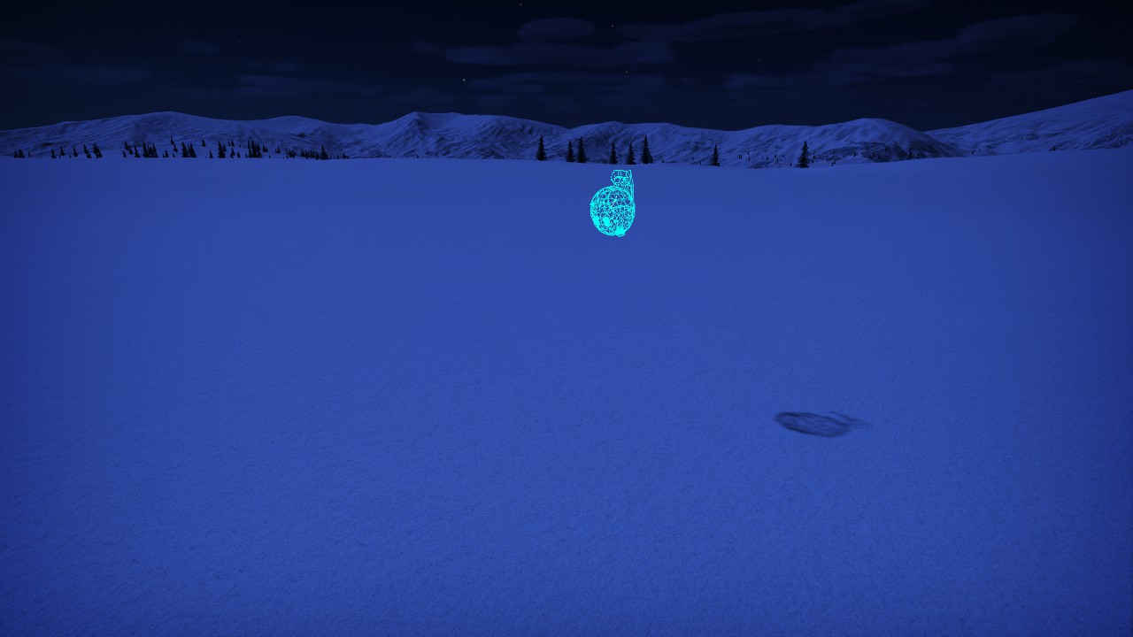 [Pix] Hologram - D415-Y Pulled Head (Animated, Colorable & Lit)