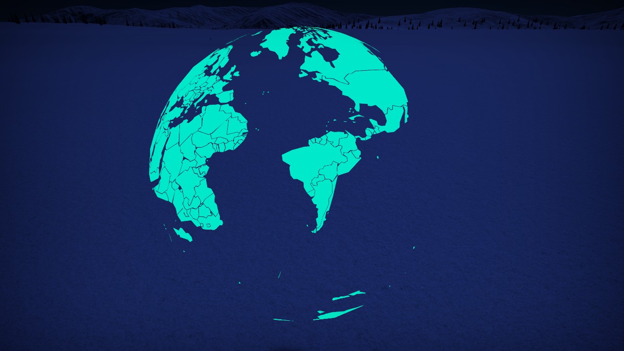 [Pix] Hologram - Earth Inside (Animated, Colorable & Lit)