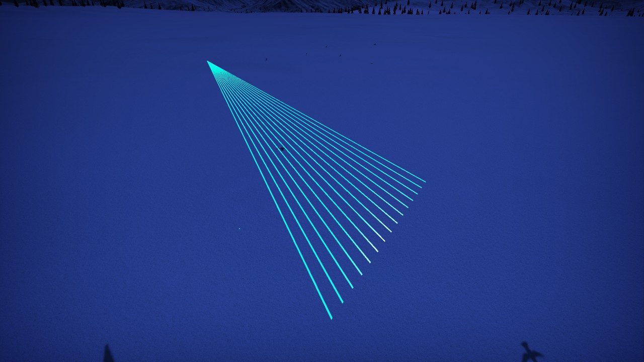 [Pix] Hologram - Grid Project Bot Right (Animated, Colorable & Lit)
