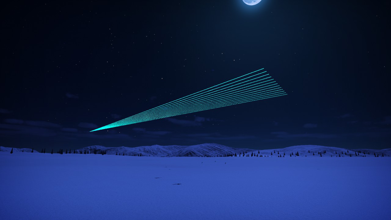[Pix] Hologram - Grid Project Top Left (Animated, Colorable & Lit)