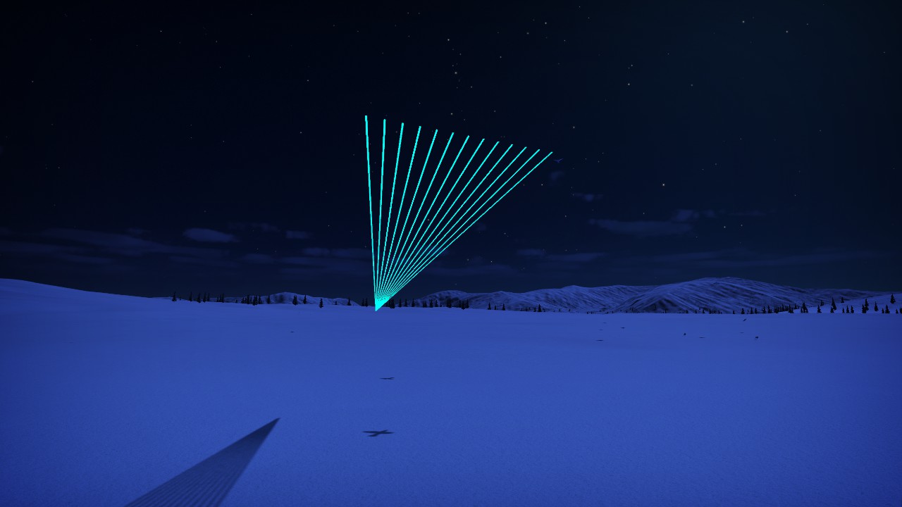 [Pix] Hologram - Grid Project Top Middle (Animated, Colorable & Lit)