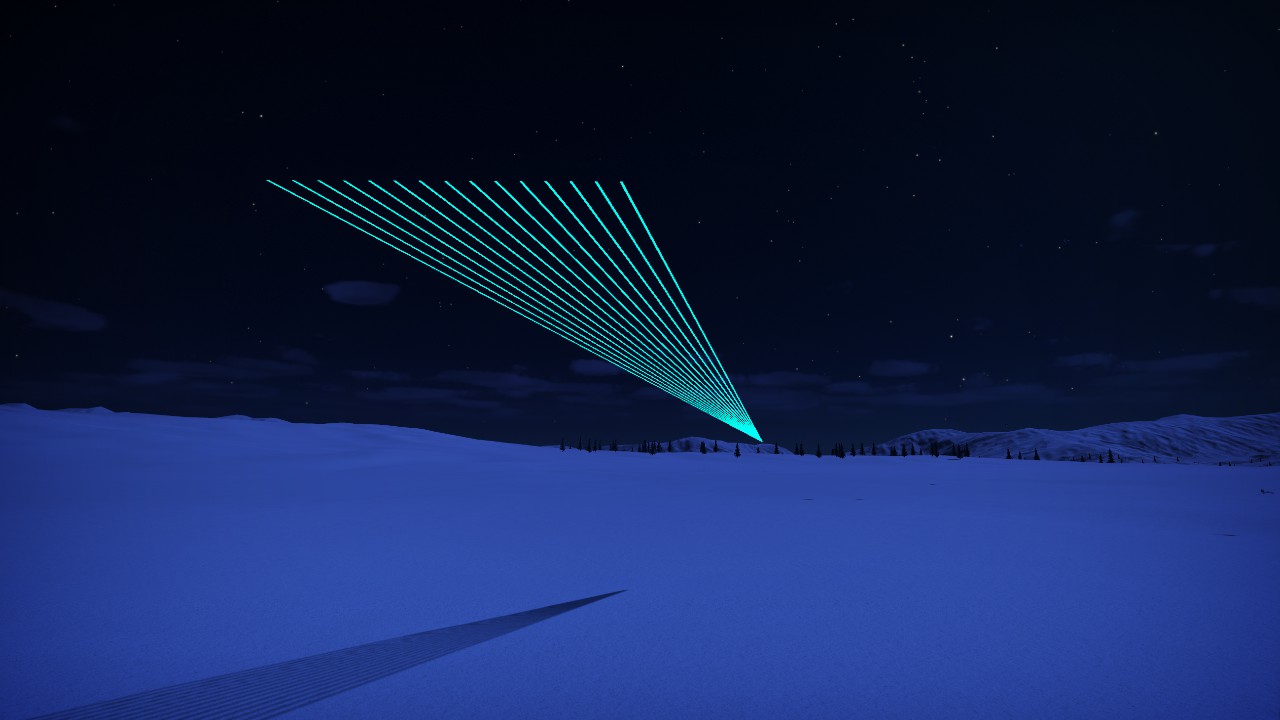 [Pix] Hologram - Grid Project Top Right (Animated, Colorable & Lit)