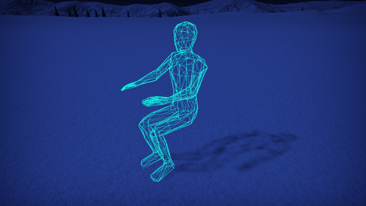 [Pix] Hologram - Human 02 (Colorable & Lit)