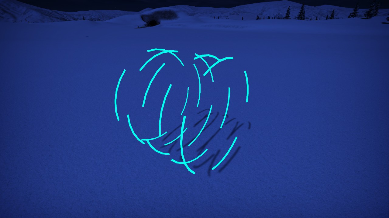[Pix] Hologram - Rotating Circles (Animated, Colorable & Lit)