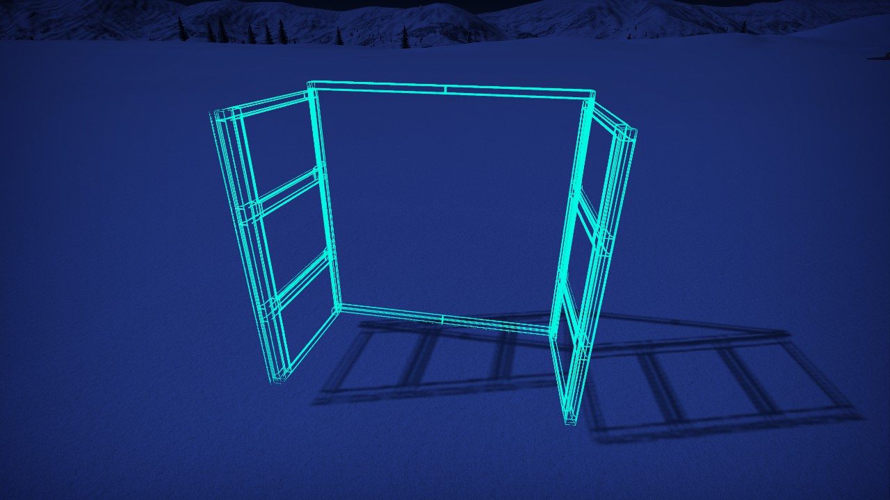 [Pix] Hologram - Shipping Container Doors (Animated, Colorable & Lit)