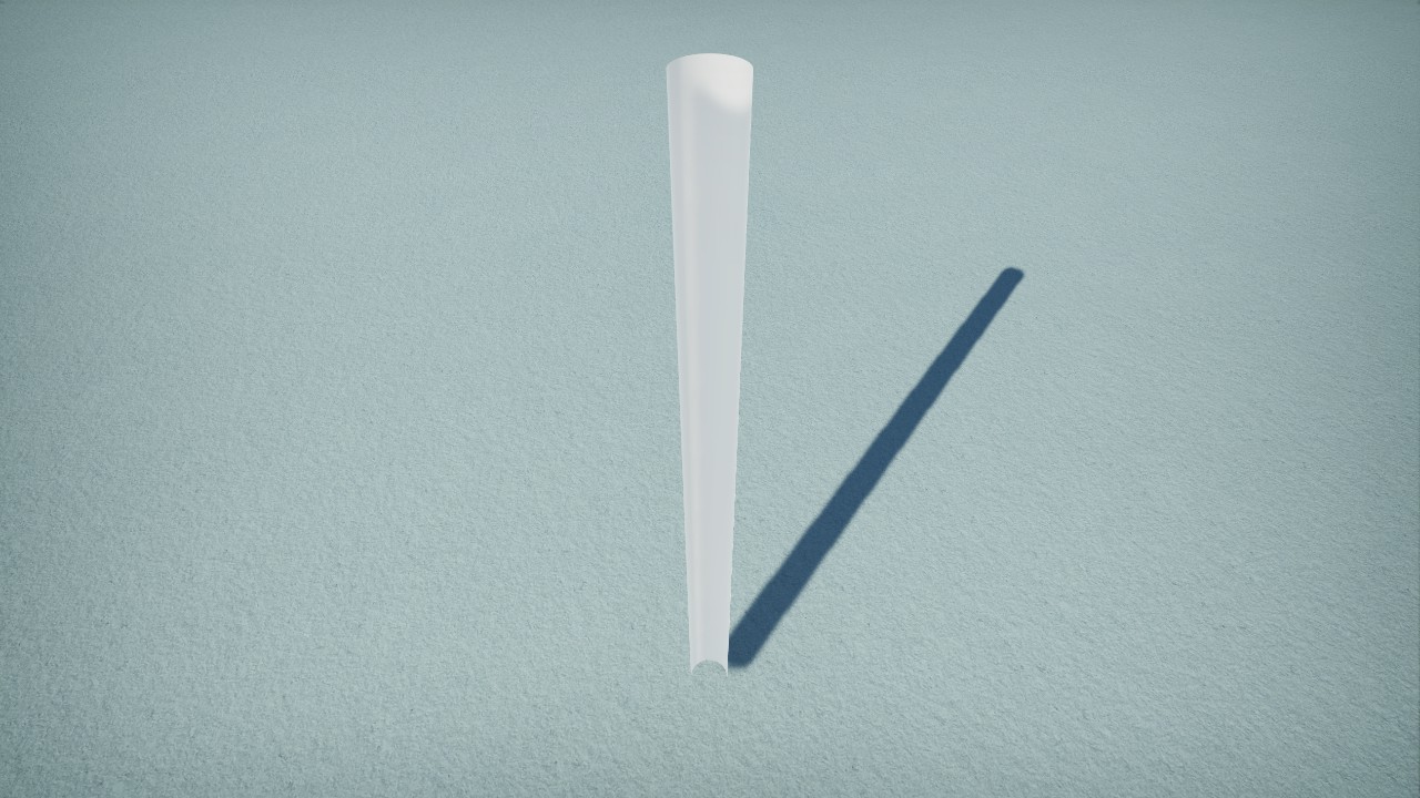 [Pix] Lit Cylinder Inverted Extra Small and Long (Colorable)