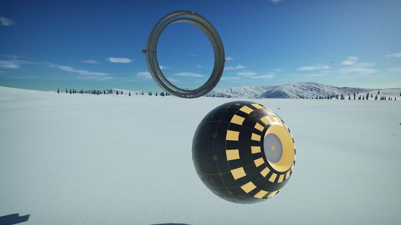 [Pix] Massive Mechanical Eye Falling (Animated, Colorable and Lit)