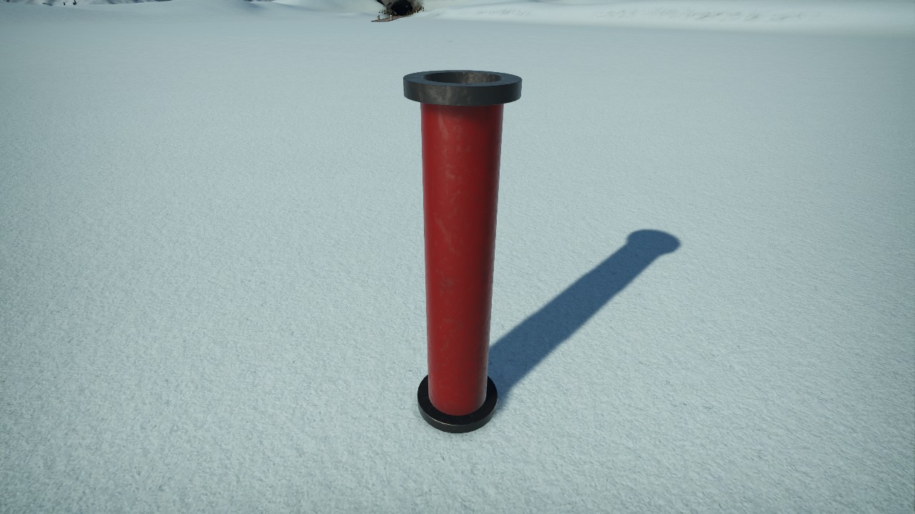 [Pix] Metal Pipe 2m (Colorable)