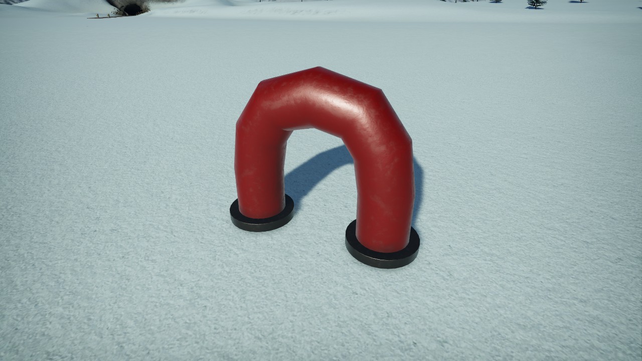 [Pix] Metal Pipe 2m U-Corner (Colorable)