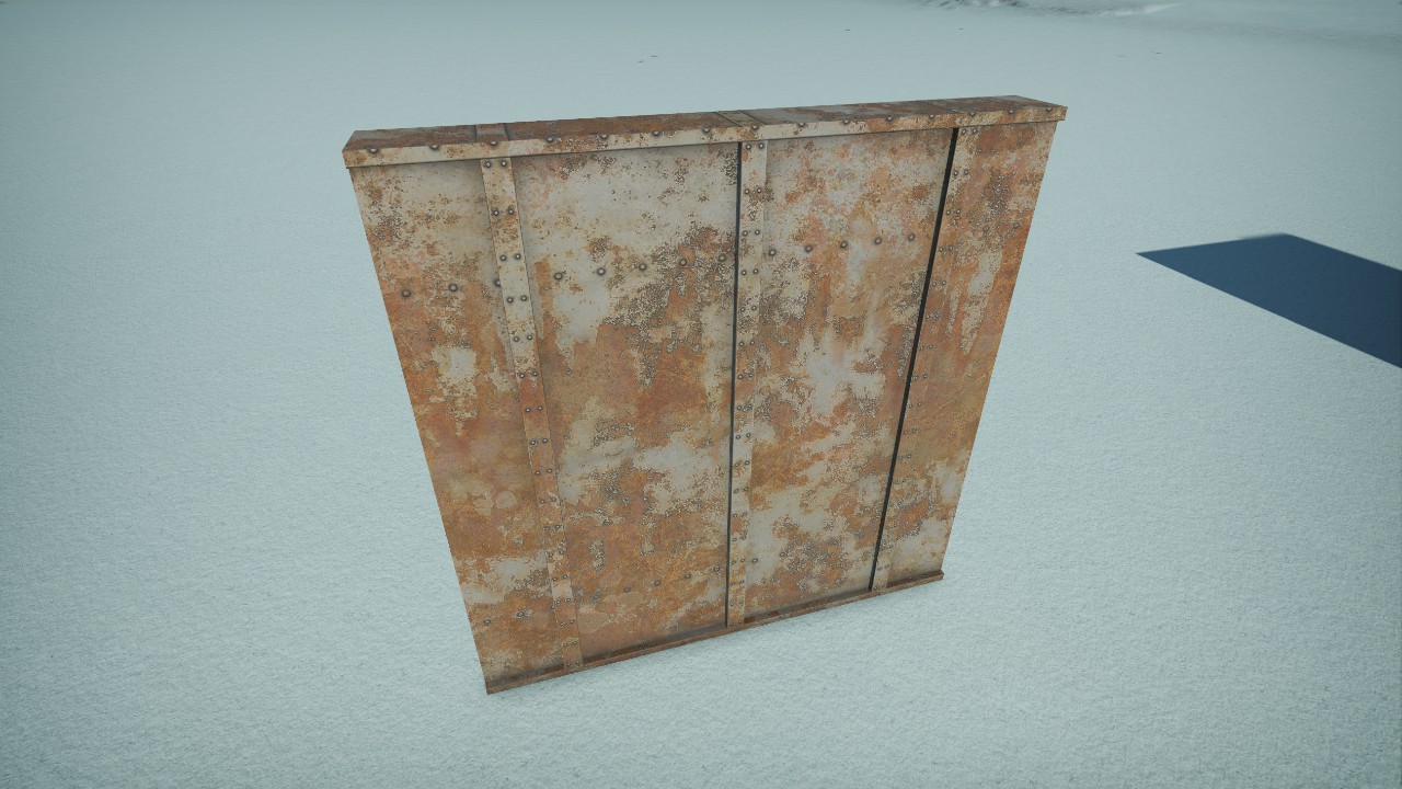 [Pix] Rusted Sheet Wall 01 (Grid)