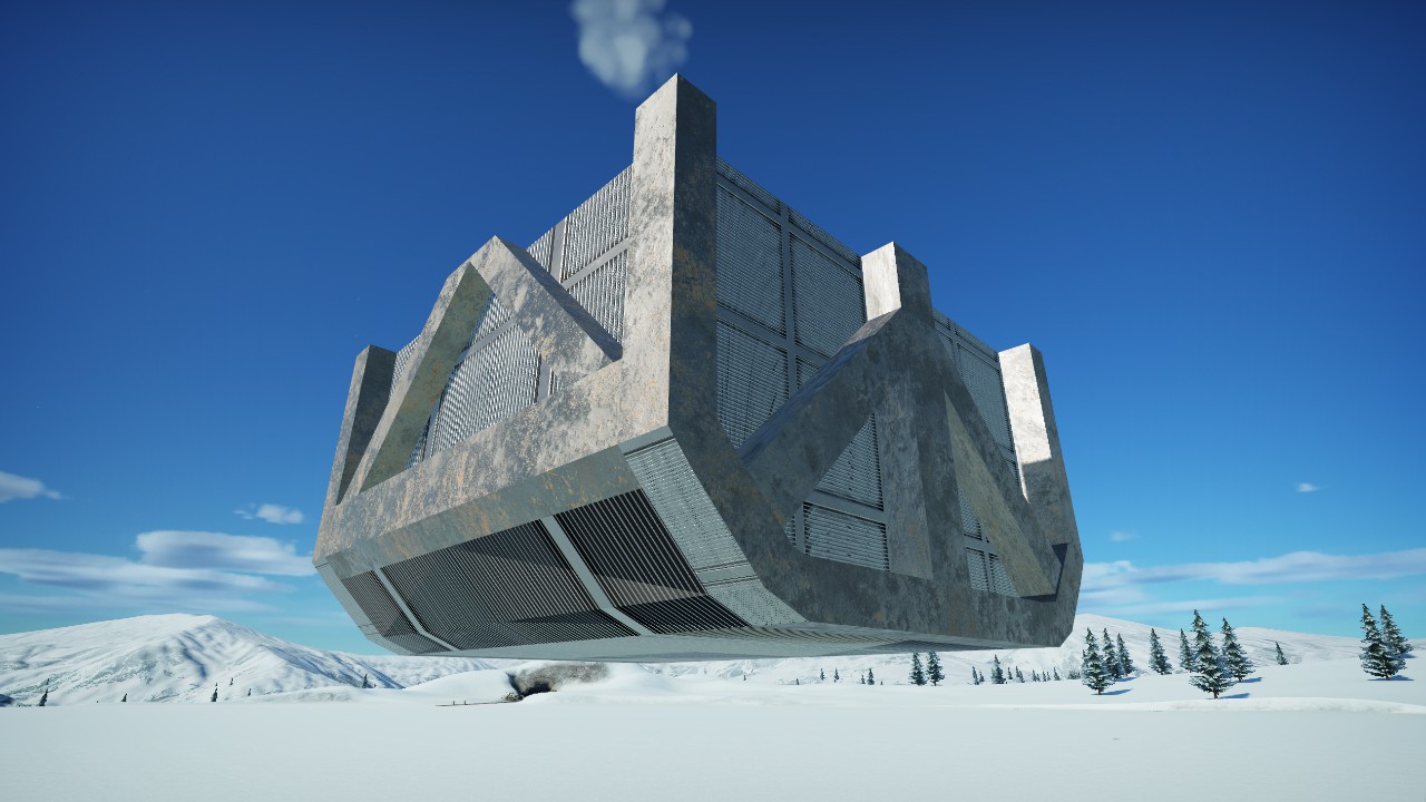 [Pix] Sci Fi Cargo Train Bottom (Animated)