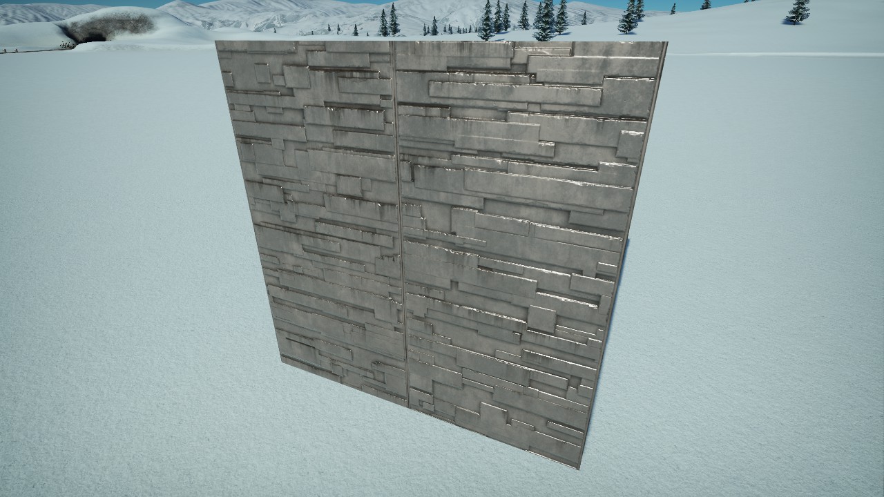 [Pix] Sci Fi Concrete Wall (Non-Grid, Colorable)