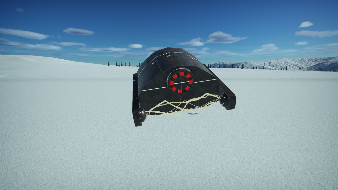 [Pix] Sci Fi Flying Drone Crash Mirrored (Animated and Colorable)