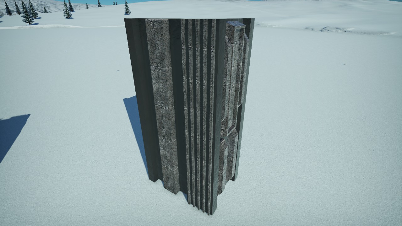 [Pix] Sci Fi Massive Pillar (Colorable)