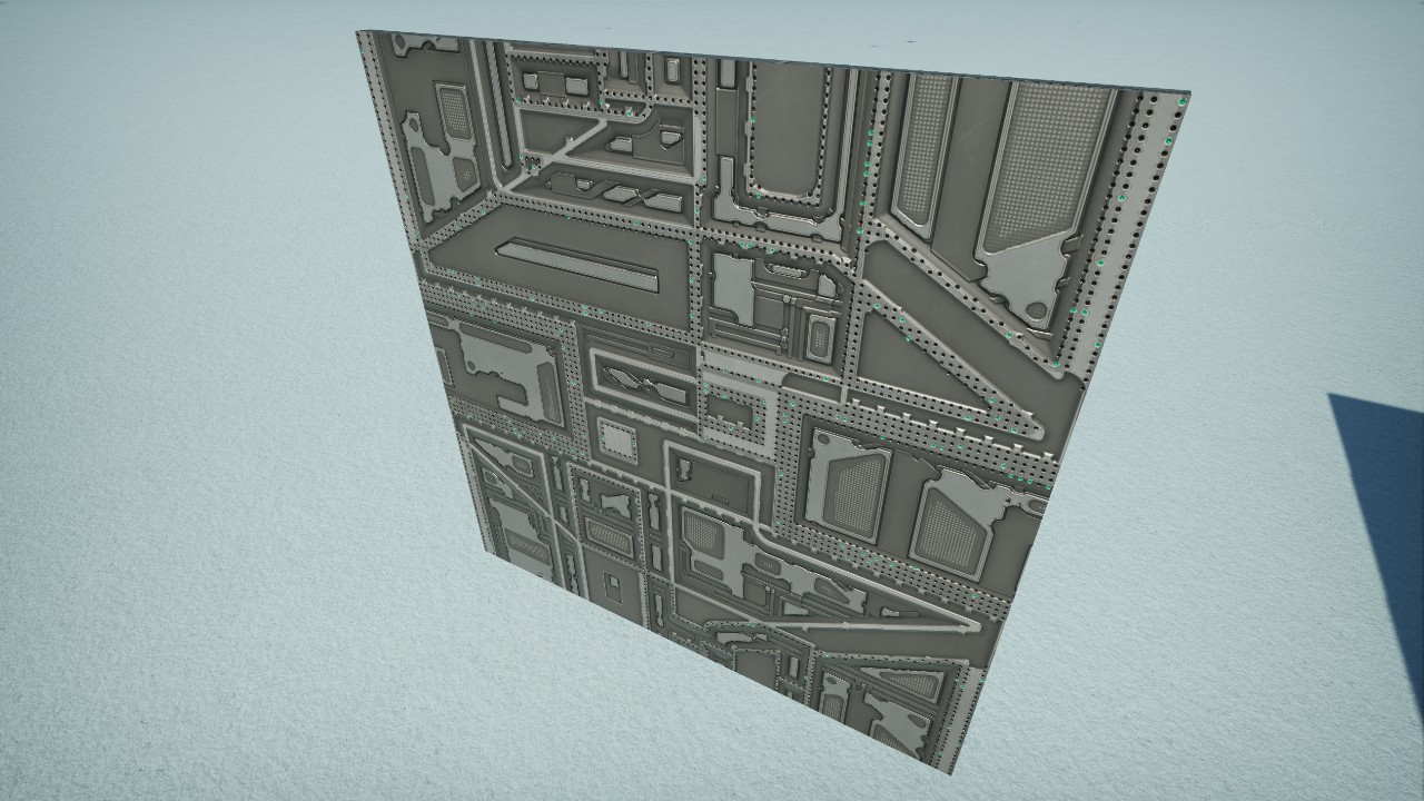 [Pix] Sci Fi Panel Wall (Colorable, Triggerable)