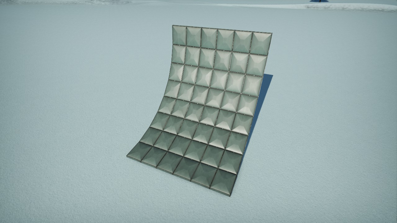 [Pix] Sci Fi Tunnel Wall (Non-Grid & Colorable)