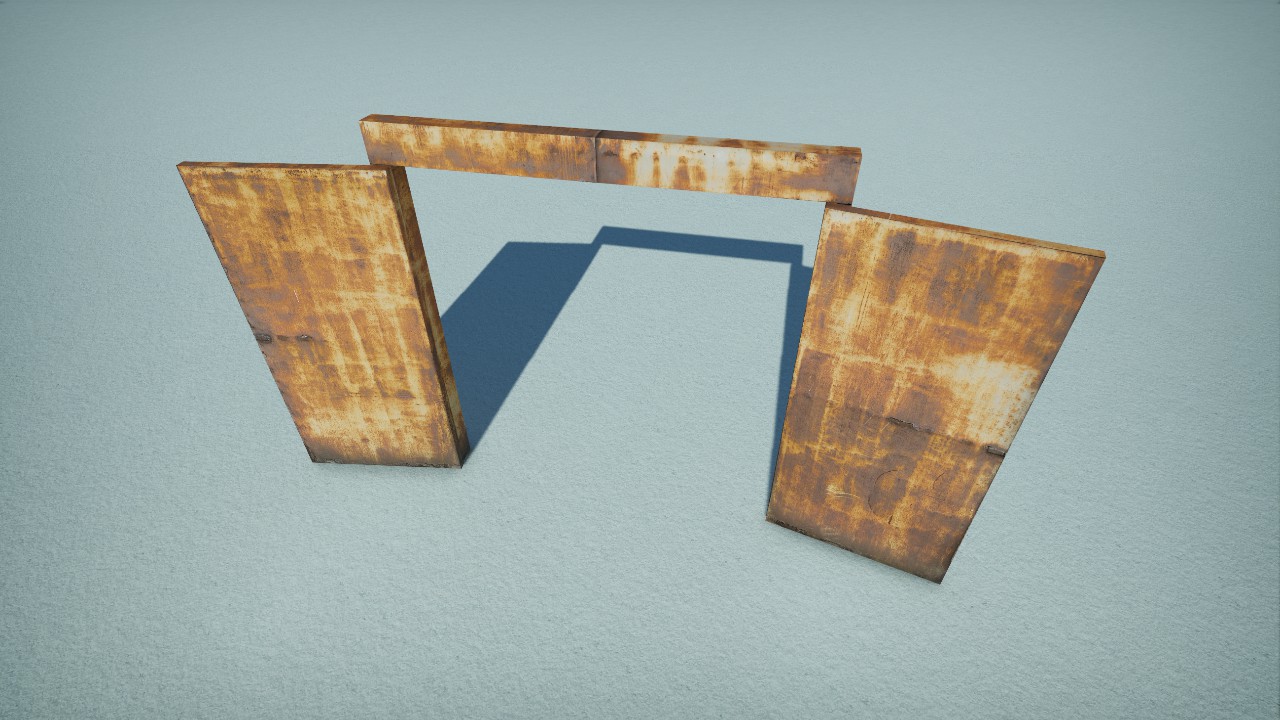 [Pix] Sci Fi Rusted Doors (Animated)