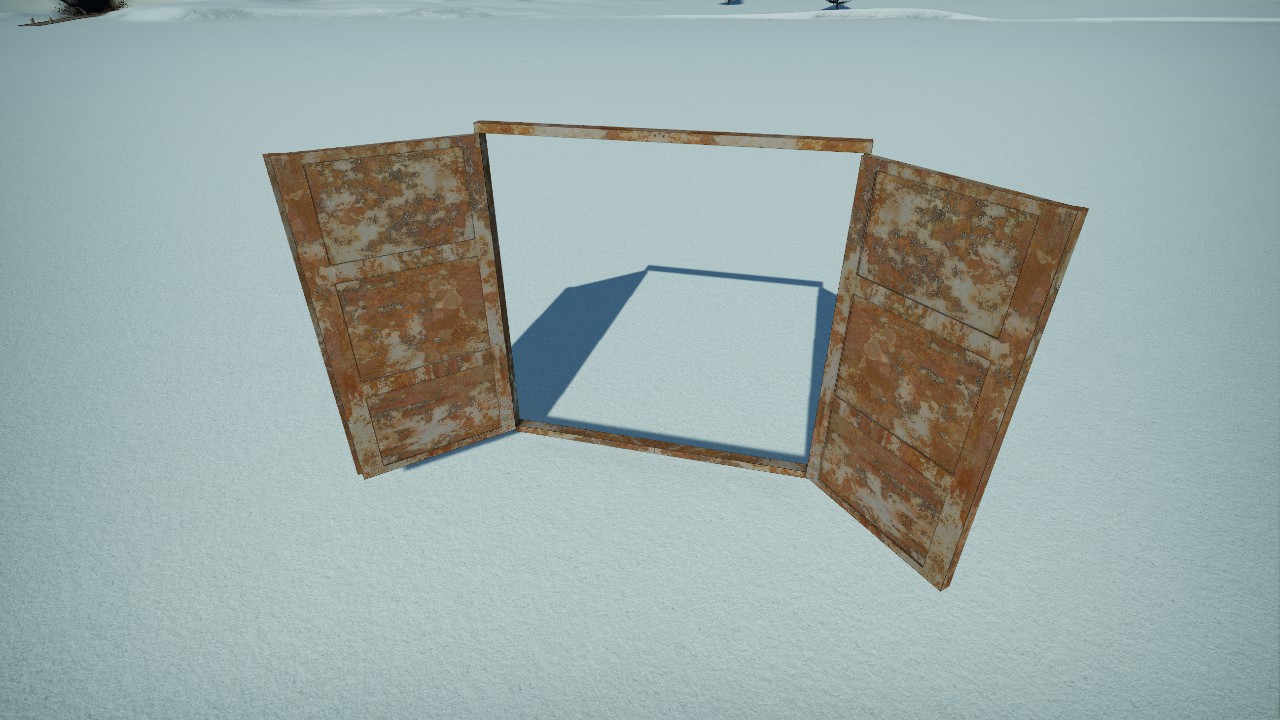 [Pix] Sci Fi Rusted Shipping Container Doors (Animated)