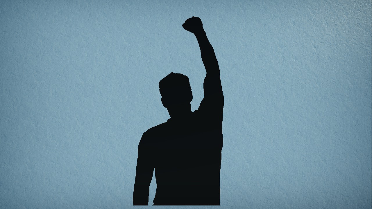 [Pix] Silhouette Protestor