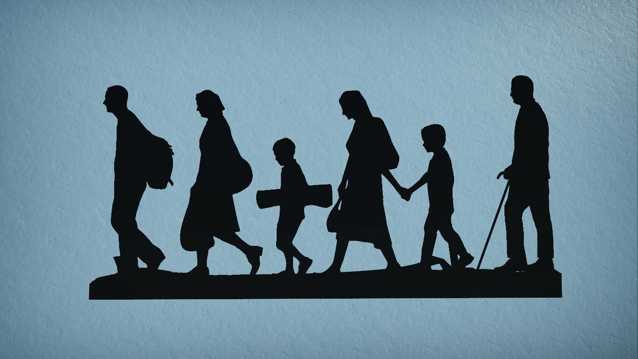 [Pix] Silhouette Refugees 02 (Animated)