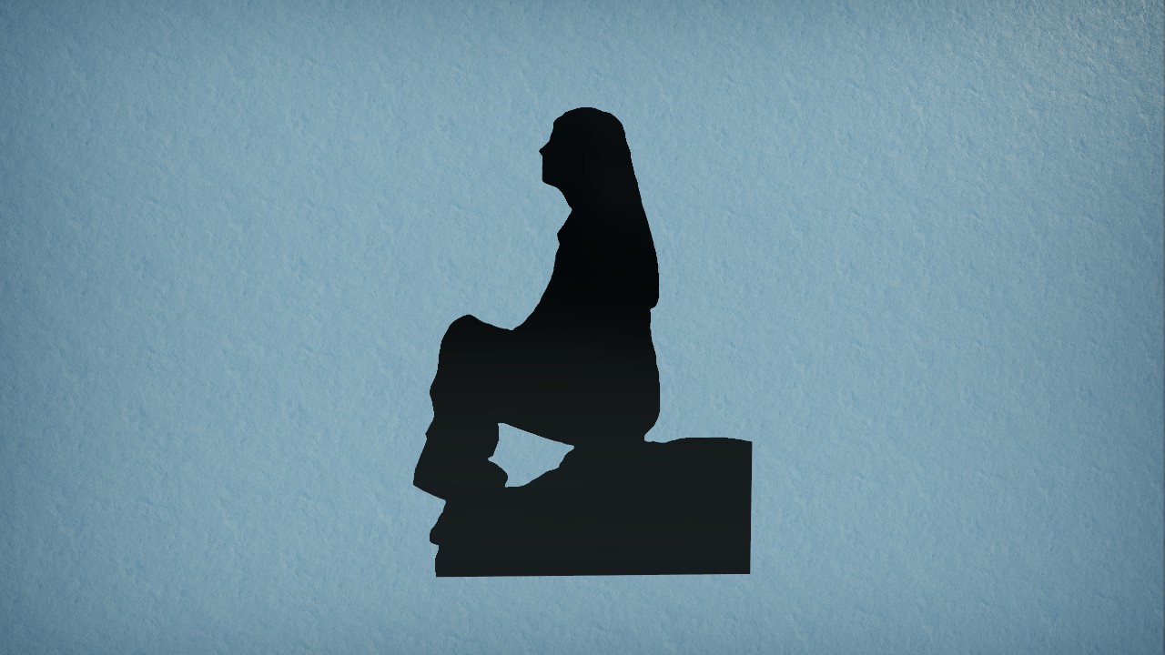 [Pix] Silhouette Waiting Woman