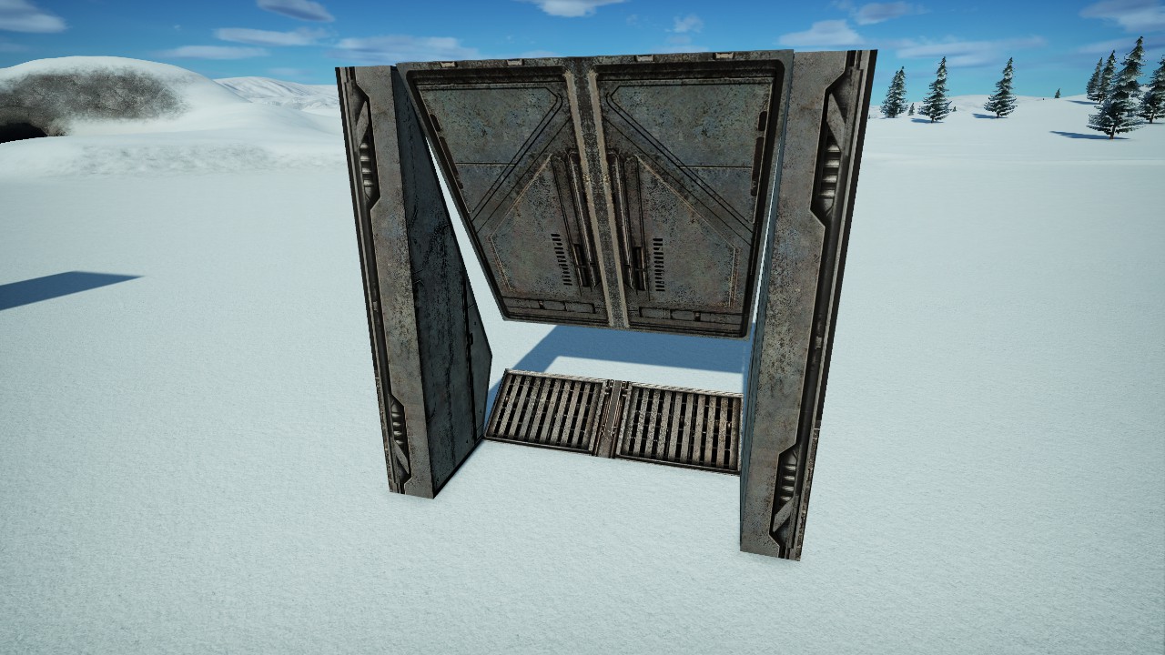 [Pix] Spaceship Hull Cockpit Door Right Moving (Animated)