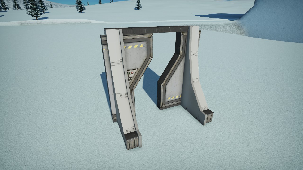 [Pix] Spaceship Door 001 (Animated)