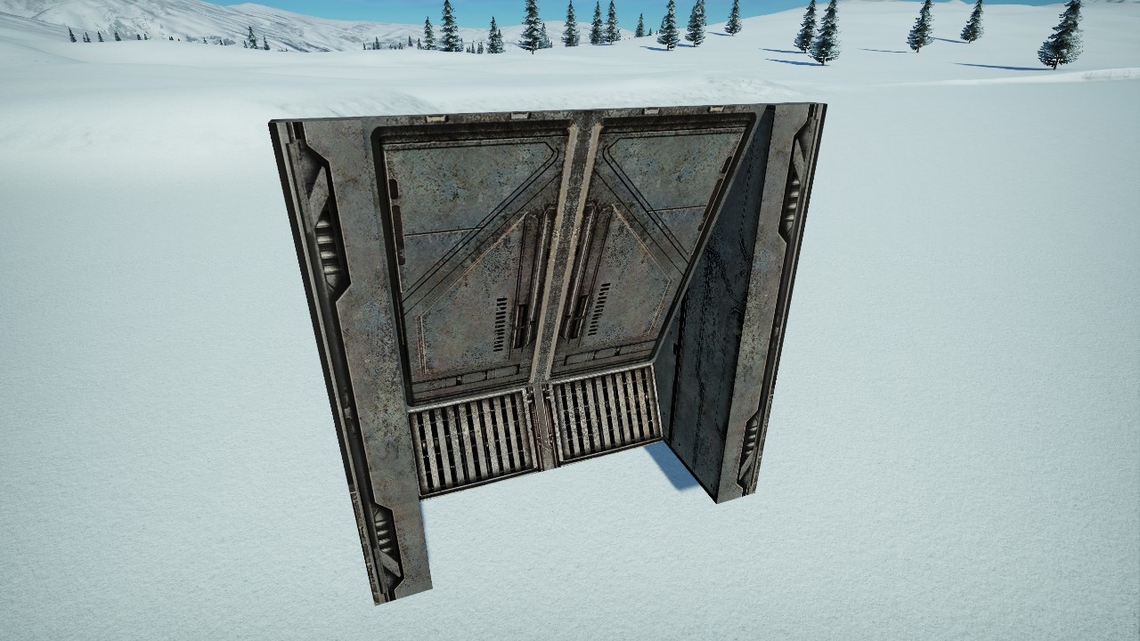 [Pix] Spaceship Hull Interior Door Left (Animated)
