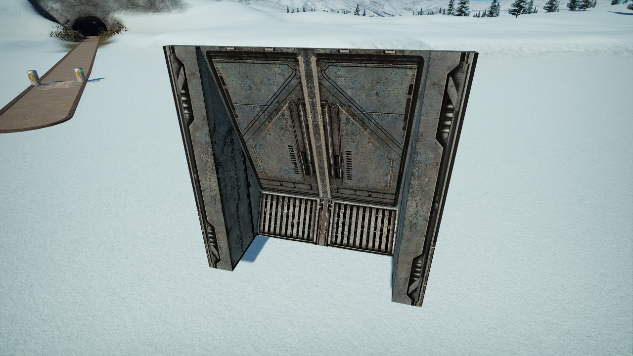 [Pix] Spaceship Hull Interior Door Right (Animated)