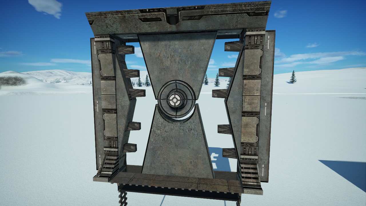 [Pix] Spaceship Corridor Door (Animated)