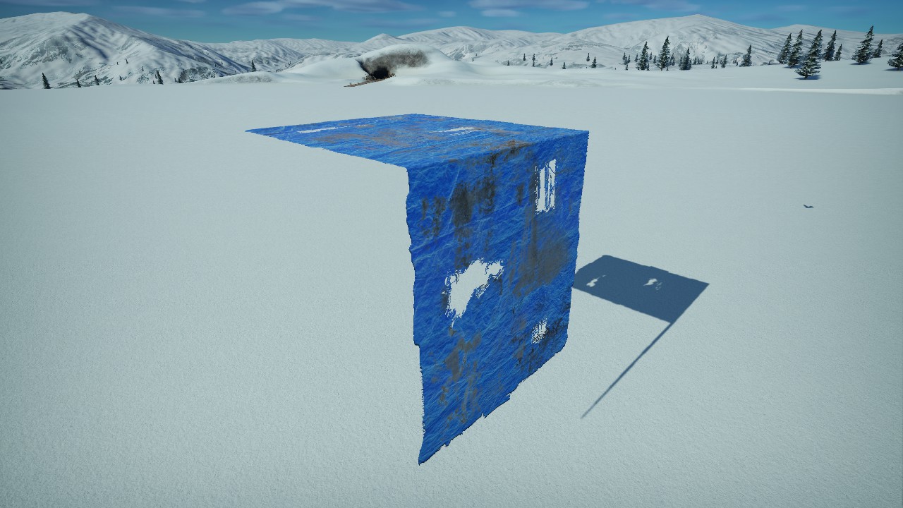 [Pix] Torn Blue Canvast Sheet 02 (Animated)