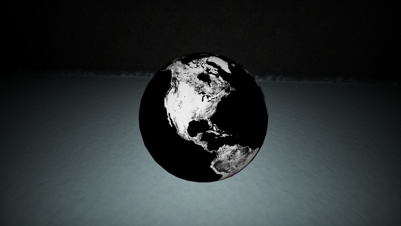 [Pix] Earth (Black and White, animated)