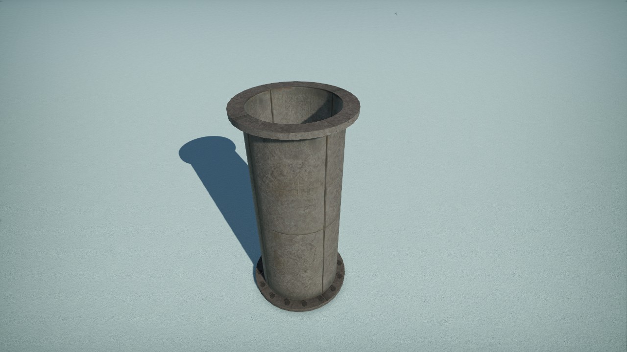 [Pix] Industrial Metal Pipe (Colorable)