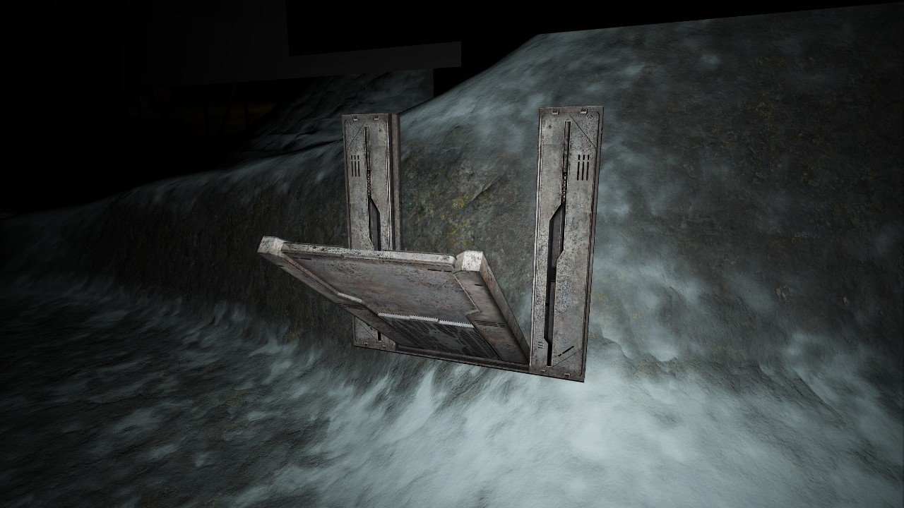 [Pix] Spaceship Corridor Walkway Door (Animated)