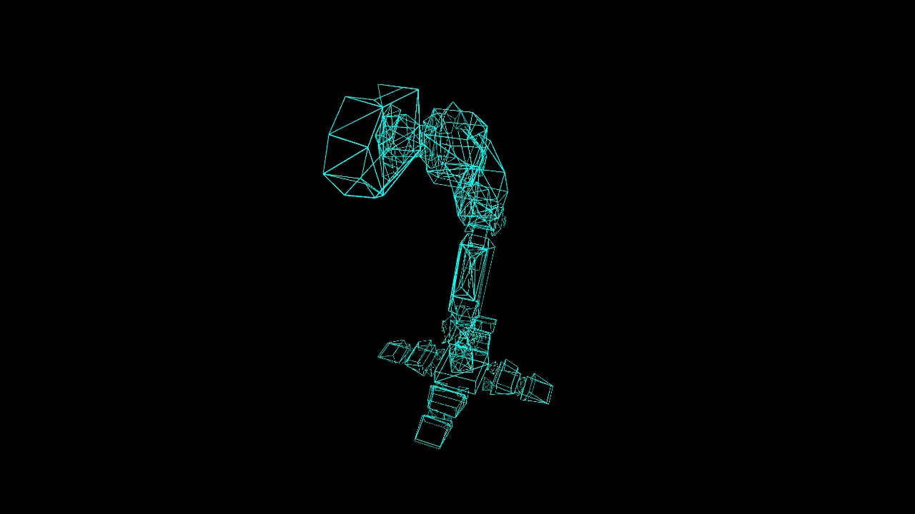 [Pix] Hologram - Mech Botleft (Colorable & Lit)
