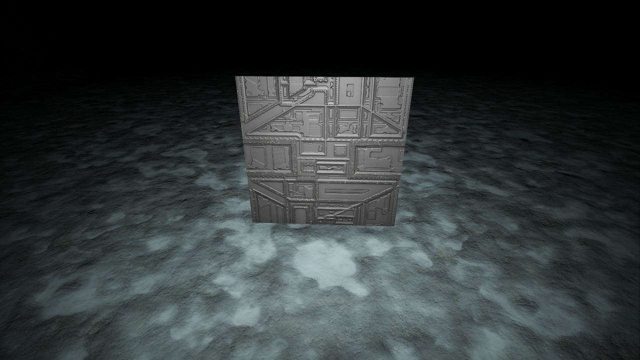 [Pix] Sci Fi Panel Wall (Colourable And Triggerable)