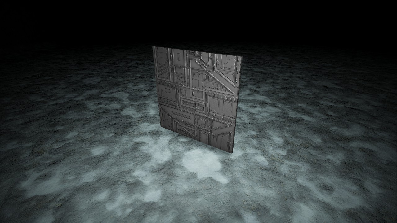 [Pix] Sci Fi Panel Wall (Colourable And Triggerable)